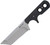 COLD STEEL MINI TAC TANTO / 6.75" OVERALL / 3.75" BLADE / 2.5MM THICK / 3" GRIV-EX HANDLE / AUS8A / SHEATH