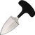 COLD STEEL URBAN EDGE / 4" OVERALL / 2.5" BLADE / 3MM THICK / AUS8A / 1.5" KRAY-EX HANDLE / SHEATH