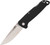 SOG ADVENTURER LB / 3.5" BLADE / 5CR15MOV / BLACK + SATIN