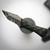 Auxiliary Manufacturing Coffin Tanto Splatter Pattern, Black G-10 AUXCC4