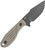 KANSEPT KNIVES TINY DANCER FIXED BLADE SAND