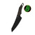 QSP T-Cook Nitro V, stonewash, Handle: Glow-in-the-Dark Brown burlap micarta