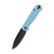 QSP Ferret Nitro V, black, Handle: Sky blue G10