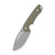 QSP Tiny TOT 10Cr15MoV (equal to VG10), stonewash Handle: sand G10