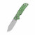 QSP Kali 14C28N, stonewash, Handle: Green aluminum QS159-E1