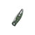 QSP Turtle Punk 14C28N, stonewash, Handle: Black/Green G10 QS158-C1