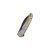 QSP Otter Sandvik 14C28N, black, Handle: Denim micarta QS140-F2