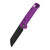 QSP Penguin Glyde 14C28N, black Handle: Purple FRN QS130GL-E2