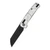 QSP Penguin Glyde 14C28N, black Handle: G10 with aluminum foil QS130GL-G2
