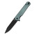 QSP Mamba V2 D2, black stonewash, Handle: Jade G10 QS111-J2