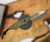 Heretic Knives Kobold Bowie BRONZE standard OD GREEN G10 handle scales.