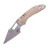 MICROTECH STITCH RAM-LOK APOC FLUTED G-10 TAN FULL SERR 169RL-12APFLGTTA