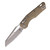 MICROTECH MSI S/E APOCALYPTIC FULL SERRATE FLUTED G-10 TAN 210-12APFLGTTA