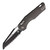 MICROTECH MSI® S/E BLACK FULL SERRATE FLUTED ALUMINUM NATURAL CLEAR 210-3FLNC