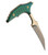 MICROTECH BEE MARFIONE SELECT BRONZED STONEWASH FINISH ANTIQUE GREEN TITANIUM BRONZE TITANIUM 218-13MS1