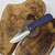 MCNEES KNIVES 3.75 DIXON FRAG VIOLET, SATIN HARDWARE, SATIN STONEWASH BLADE SIMS112434