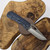 MCNEES KNIVES 3.75 DIXON FRAG BLUE, STONEWASHED HARDWARE, STONEWASHED BLADE SIMS1T2373
