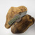 MCNEES KNIVES 3.75  DIXON SHOCKWAVE GREEN/BRONZE, STONEWASHED HARDWARE