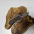 MCNEES KNIVES 3.75  DIXON SHOCKWAVE BRONZE, STONEWASHED HARDWARE