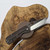 MCNEES KNIVES 3.75 DIXON BRONZE, SATIN HARDWARE, SATIN STONEWASH BLADE SIMS1T2326