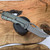 MCNEES KNIVES 3.75 Dixon Frag (GRN/BRNZ-A), STONEWASHED HARDWARE SIMS1T2351