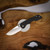 ATTENTION 2 DETAIL MARK 3 SMALL, S35VN, DROP POINT RISING GRIND, HOURGLASS TEXTURE