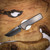 Chaves Knives Integral N.T.A.K. 229  - Magnetic / Black PVD Drop Point