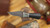 AUXILIARY MANUFACTURING POCKET BOWIE, FORDITE/BLACK G10/ COLORED LINER, VEGAS FORGE DAMASCUS CC554
