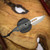 HERETIC KNIVES Kobold Bowie Battleworn with Black G10 handle h065-8A-BLK-G10