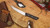 MICROTECH 6.125" BONING KNIFE STONEWASH STANDARD BLACK CHERRY G-10 3100-10BC