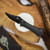 AUXILIARY MANUFACTURING POCKET BOWIE CROSSBAR FOLDER BLACK ALUMINUM AUX-008BOWIEALUBLK
