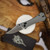 AUXILIARY MANUFACTURING POCKET BOWIE CROSSBAR FOLDER GREY G10 AUX004GRY