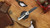 HERETIC KNIVES JINN MANUAL BATTLE BLACK WITH BLIZZARDWORN CHASSIS H213-8A-BLZ