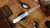 HERETIC KNIVES HYDRA CUSTOM CRACKED ICE # 21, PRE-OWNED