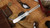 Pre-Owned HERETIC KNIVES HYDRA CUSTOM CRACKED ICE #21 CC5288