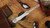 Pre-Owned HERETIC KNIVES HYDRA CUSTOM CRACKED ICE #21 CC5288