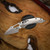 MICROTECH M-STITCH- RAM-LOK MARFIONE SELECT STONEWASH FINISH STONEWASH FINISH SLAB SIDE TITANIUM W/ BRONZE TITANIUM ACCENT DOUBLE VAPOR BLAST STAINLESS 169MRL-10MS1