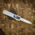 AXIAL KNIVES SHIFT V3 WHITE DOUBLE EDGE BLUE CABON INLAYS, STONEWASH HARDWARE, MAGNACUT CCAXL2