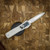 AXIAL KNIVES SHIFT V3 WHITE DOUBLE EDGE BLUE CABON INLAYS, STONEWASH HARDWARE, MAGNACUT CCAXL2