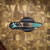 PROTECH KNIVES AVALON PEACE NEIGHBOR KNURLED SHIPWRECK, DLC BLACK MAGNACUT BLADE, BLACK LIP PEARL BUTTON PN1103-SHIPWRECK