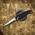 PROTECH KNIVES BREND CLASSIC AUTO, BLACK ALUMINUM, ABALONE BUTTON, 154CM, SERIALIZED OF 200 BSA26.BREND.1