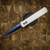 PROTECH KNIVES GODFATHER SATIN FINISHED SILVER, SAPHIRE BLUE PVD, 154CM, SAPPHIRE BLUE HARDWARE, SERIALIZED OF 125 BSA.26.GODFATHER.2