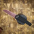 PROTECH KNIVES MALIBU BLACK HANDLE, COPPER ROSE PVD BLADE, MAGNACUT, REVERSE TANTO, BLACK LIP PEARL BUTTON, SERIALIZED OF 200 BSA26.MALIBU.1