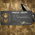 HERETIC KNIVES KOSCHEI HIGH POLISH DLC MARBLE CARBON FIBER DLC HARDWARE BSATL26-001