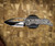 HERETIC KNIVES KOSCHEI HIGH POLISH DLC MARBLE CARBON FIBER DLC HARDWARE BSATL26-001