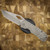 MCNEES KNIVES DIXON ROCK TEXTURE, STONEWASHED HANDLE, BLADE, AND HARDWARE, MAGNACUT SIMS1T2521