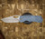 MCNEES KNIVES DIXON ROCK TEXTURE, BLUE HANDLE, STONEWASHED BLADE, STONEWASHED HARDWARE, MAGNACUT SIMS1T2522