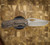 MCNEES KNIVES DIXON ROCK TEXTURE, BRONZE HANDLE, STONEWASHED BLADE, STONEWASHED HARDWARE, MAGNACUT SIMS1T2523