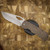 MCNEES KNIVES DIXON ROCK TEXTURE, BRONZE HANDLE, STONEWASHED BLADE, STONEWASHED HARDWARE, MAGNACUT SIMS1T2523