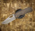 MCNEES KNIVES DIXON DRAGONSCALE BRONZE HANDLE, STONEWASHED BLADE, STONEWASHED HARDWARE, MAGNACUT SIMS1T2508